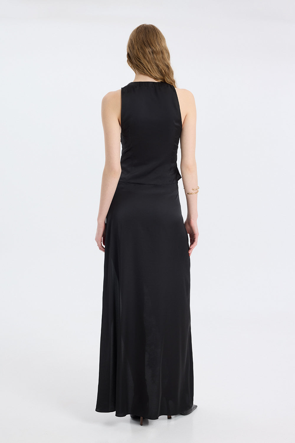 Deep-Neck Panel Top