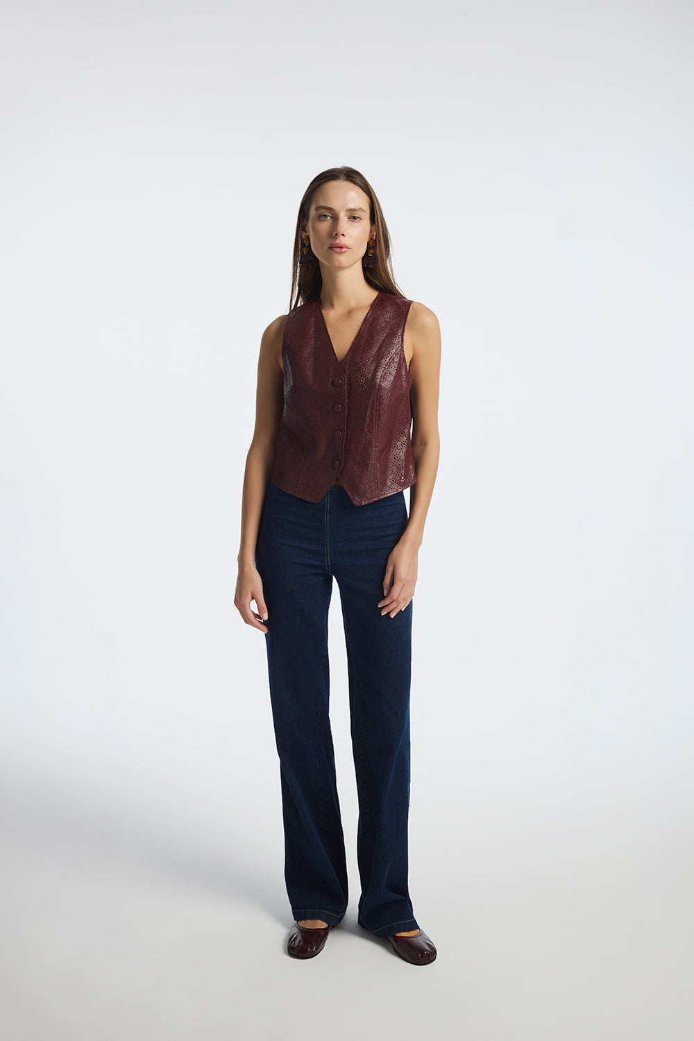 Glimpse Leather Vest