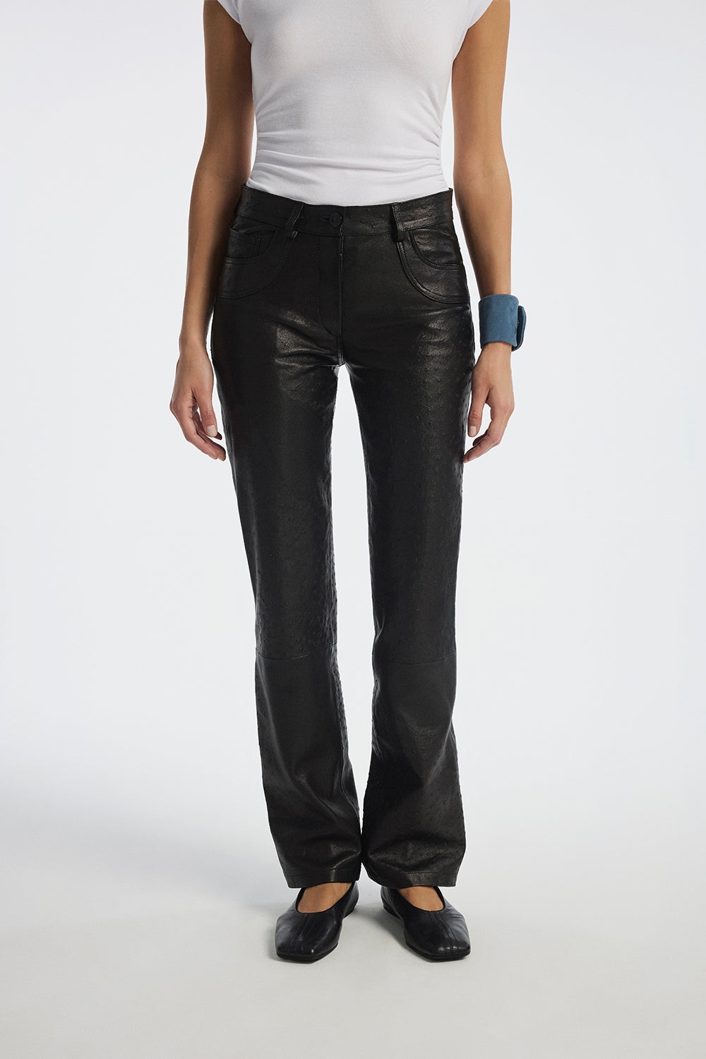 Aves Leather Trousers