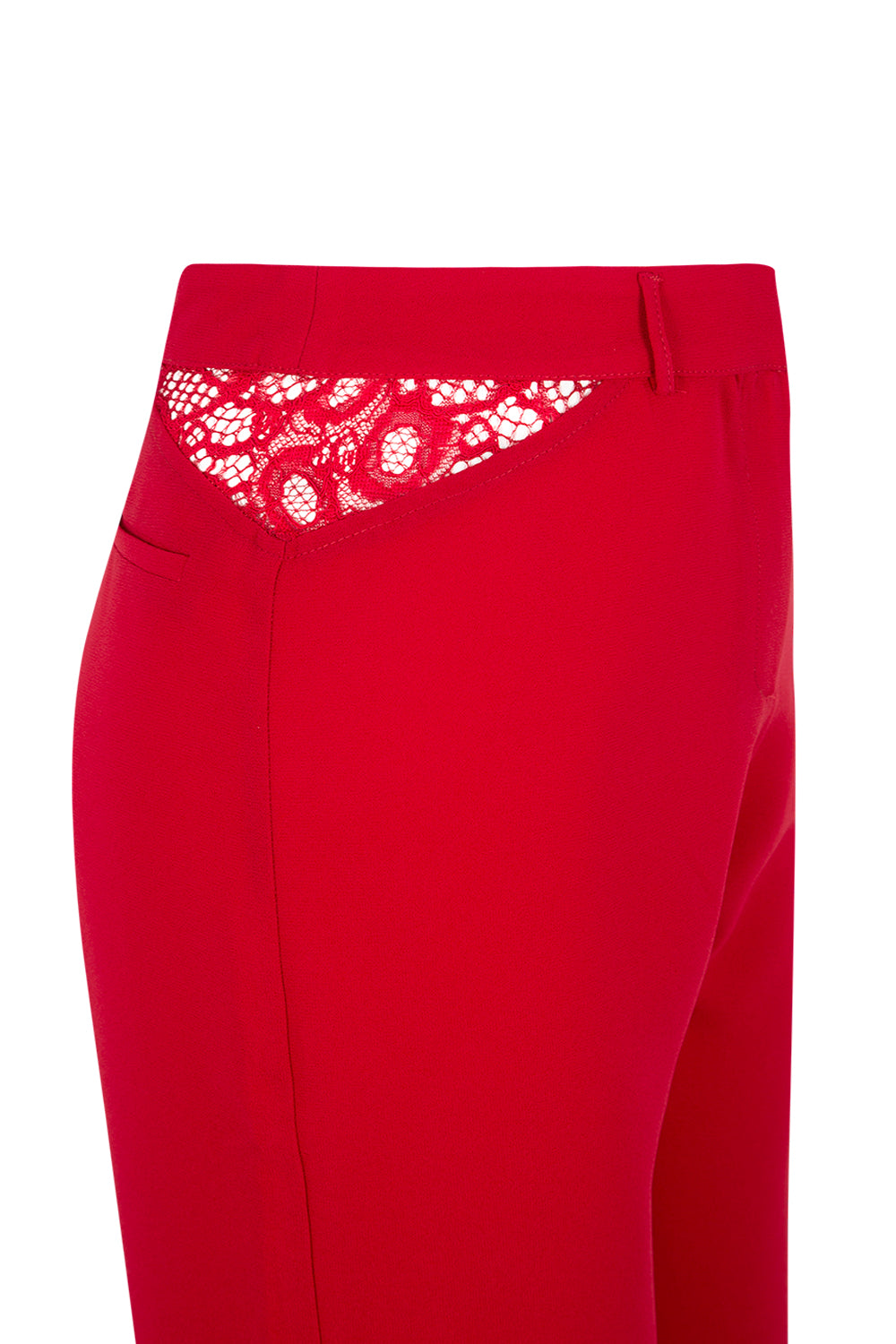 Dantel Detaylı Pantolon