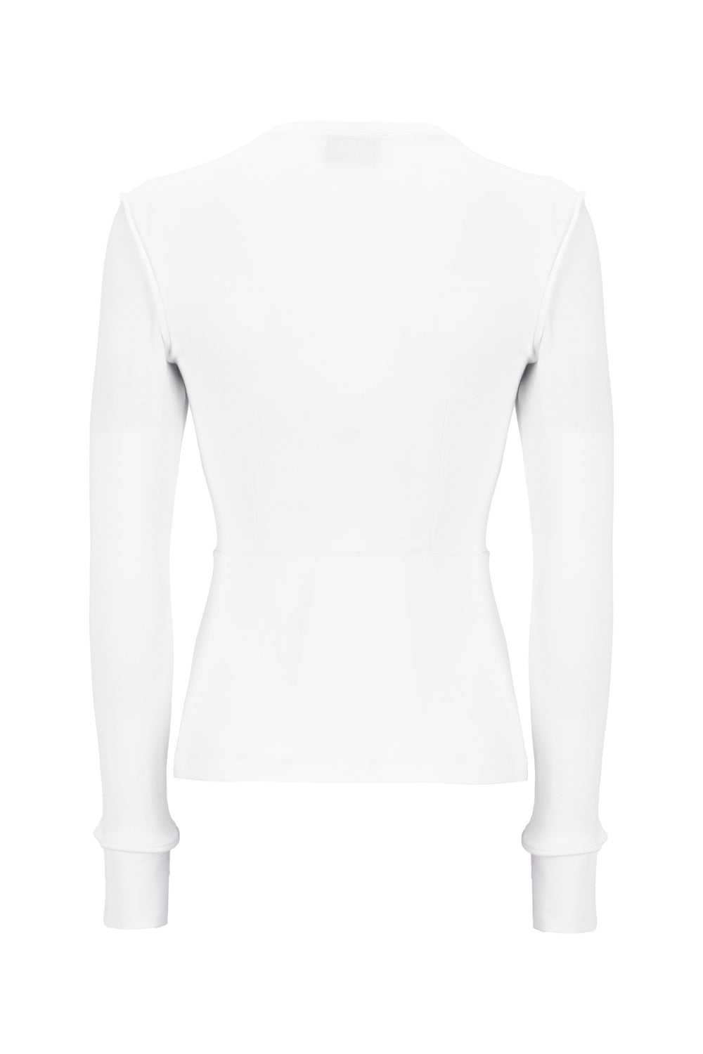 Uzun Kollu Düğmeli Üst