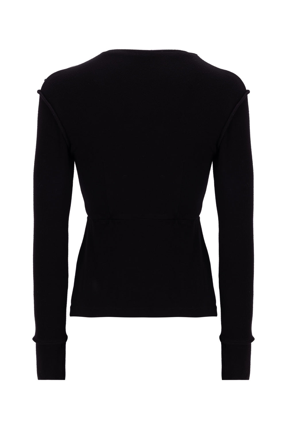 Long-Sleeve Button-Down Top