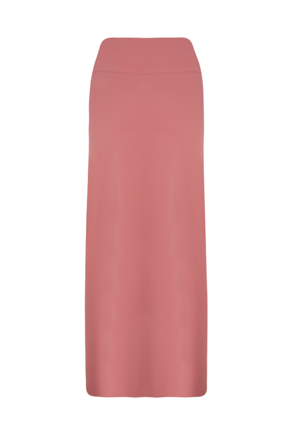 Maxi Skirt with Sculpted Belt Panel