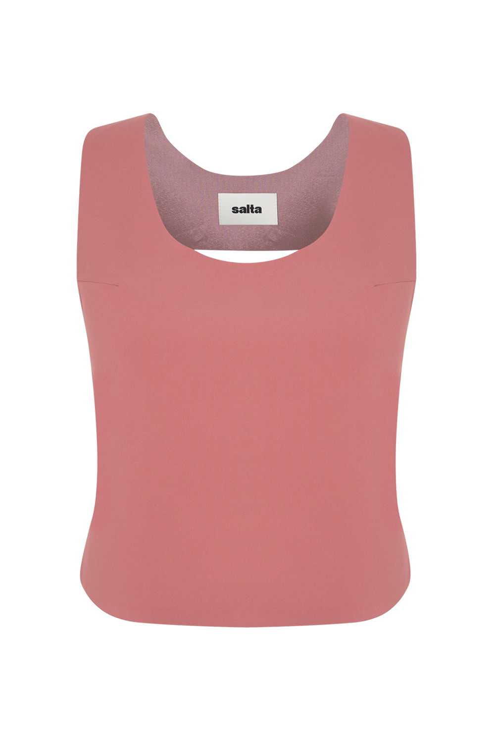 Open-back Crepe Top