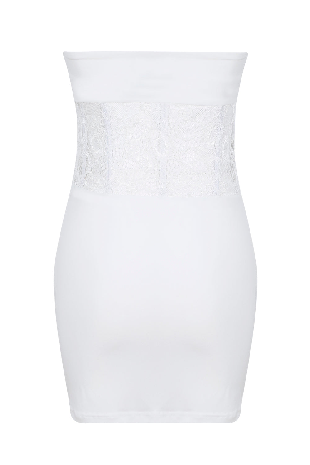 Dantel Korse Detaylı Mini Elbise